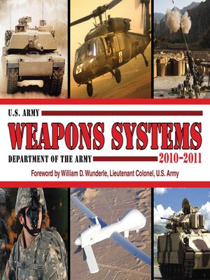 cover image of U.S. Army Weapons Systems 2010-2011